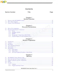 MC9S08SH16VTJR Datenblatt Seite 9