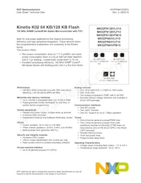 MK02FN64VLH10 Datasheet Copertura