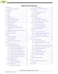MK10DX128VMD10 Datasheet Page 3