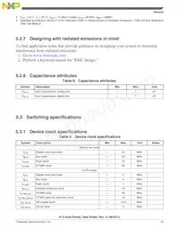 MK12DX128VMC5 Datasheet Page 19