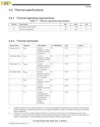 MK12DX128VMC5 Datasheet Page 21