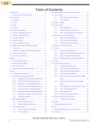 MK20DX128VLQ10 Datasheet Page 2