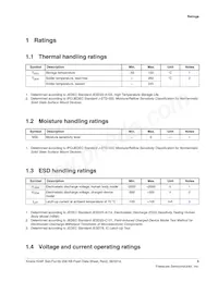 MK24FN256VDC12 Datasheet Page 5