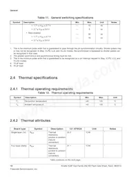 MK24FN256VDC12 데이터 시트 페이지 18