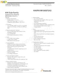 MK40DN512VLK10 Datasheet Copertura