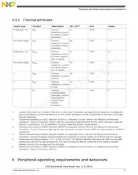 MK40DX256VLK7 Datasheet Page 21