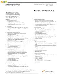 MK51DX256CLL10 Datasheet Cover