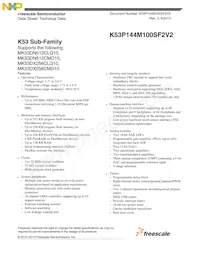 MK53DN512CMD10 Datasheet Cover