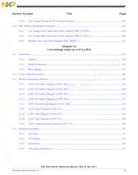MK60DX256ZVLL10 Datasheet Page 13