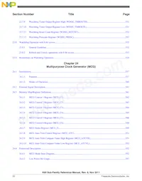 MK60DX256ZVLL10 Datasheet Page 20