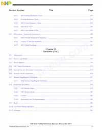 MK60DX256ZVLL10 Datasheet Page 21