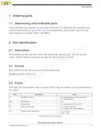 MK61FX512VMD12 Datenblatt Seite 5