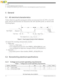 MK61FX512VMD12 Datasheet Page 10