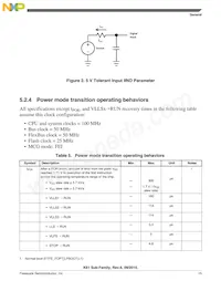 MK61FX512VMD12 Datasheet Page 15