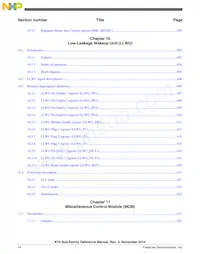 MK70FN1M0VMJ15 Datasheet Page 21