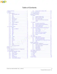MKL27Z32VDA4 Datasheet Page 3