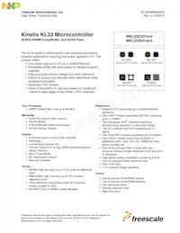 MKL33Z64VLK4 Datasheet Cover