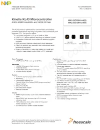 MKL43Z128VMP4 Datasheet Copertura