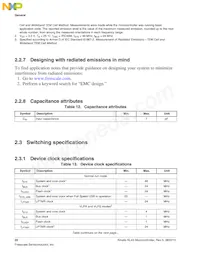 MKL43Z128VMP4 Datasheet Page 20
