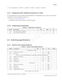 MKV31F256VLH12P Datasheet Page 17