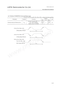 ML610Q101-NNNGDZ05BX Datasheet Page 18