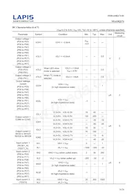 ML610Q174-NNNGAZWAX Datasheet Page 16