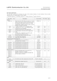 ML620Q504H-NNNTBWBX Datasheet Page 10