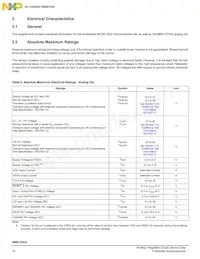 MM912F634CV2AER2 Datasheet Page 10