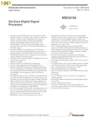 MSC8156VT1000B Datenblatt Cover