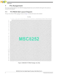 MSC8252TAG1000B Datasheet Pagina 4