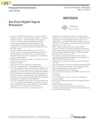 MSC8256TVT800B Datenblatt Cover