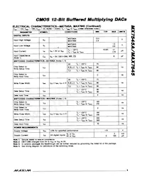 MX7545ACWP+T Datasheet Pagina 5