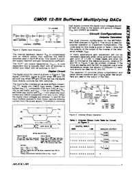 MX7545ACWP+T Datasheet Pagina 7