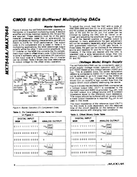 MX7545ACWP+T Datasheet Pagina 8