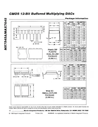 MX7545ACWP+T Datasheet Page 12