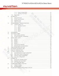 N79E825ADG Datasheet Page 2