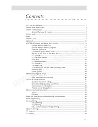 NS9750B-A1-C125 Datasheet Pagina 3