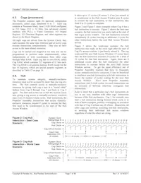 P8X32A-M44 Datasheet Pagina 7