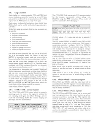 P8X32A-M44 Datasheet Page 10