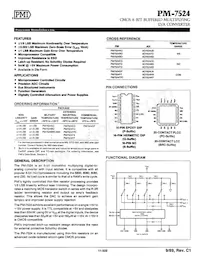 PM7524FSZR7 Datasheet Cover