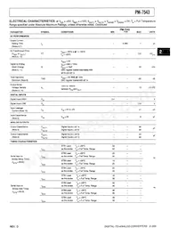 PM7543FSR Datasheet Page 3