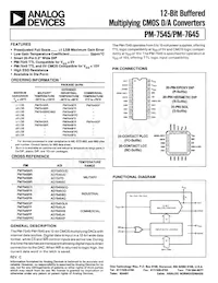 PM7545GPZ Datasheet Copertura