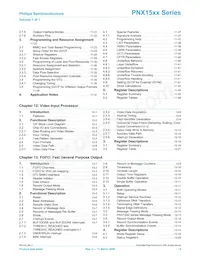 PNX1502E Datasheet Pagina 6