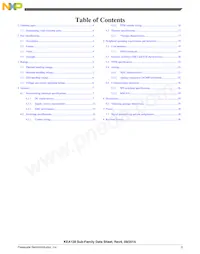 S9KEAZ64AVLK Datasheet Page 3
