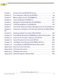 S9S12P96J0CLH Datasheet Page 3