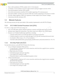 S9S12P96J0CLH Datasheet Page 19