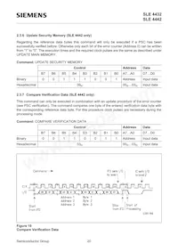 SLE 4442 M3.2 Datasheet Page 22