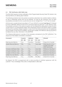 SLE 4442 M3.2 Datasheet Page 23