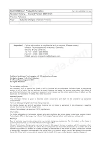 SLE 55R04 P-MCC2-2-1 Datasheet Pagina 2