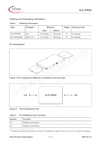 SLE 55R04 P-MCC2-2-1 Datasheet Pagina 4
